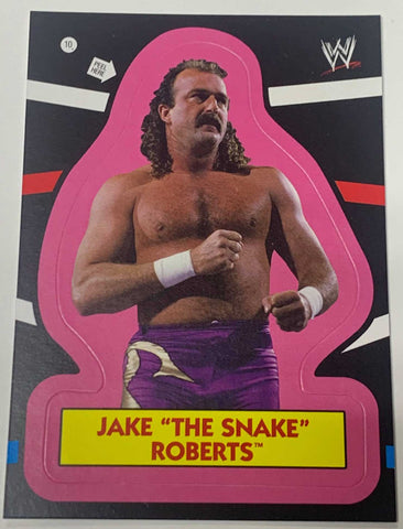 Jake “The Snake” Roberts WWE 2012 Topps Sticker Card