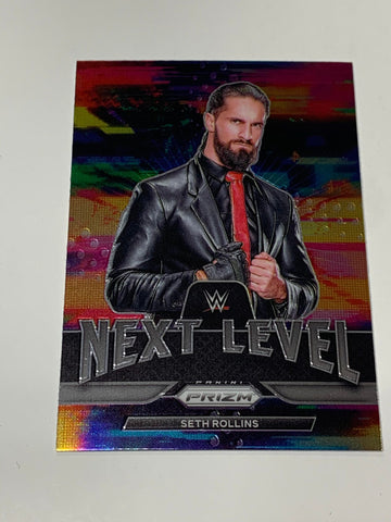 Seth Rollins 2022 WWE Prizm “Next Level” Insert Card #9