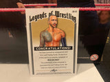 Ricochet SIGNED 2018 Leaf “Legends of Wrestling” Silver Auto Card #/25