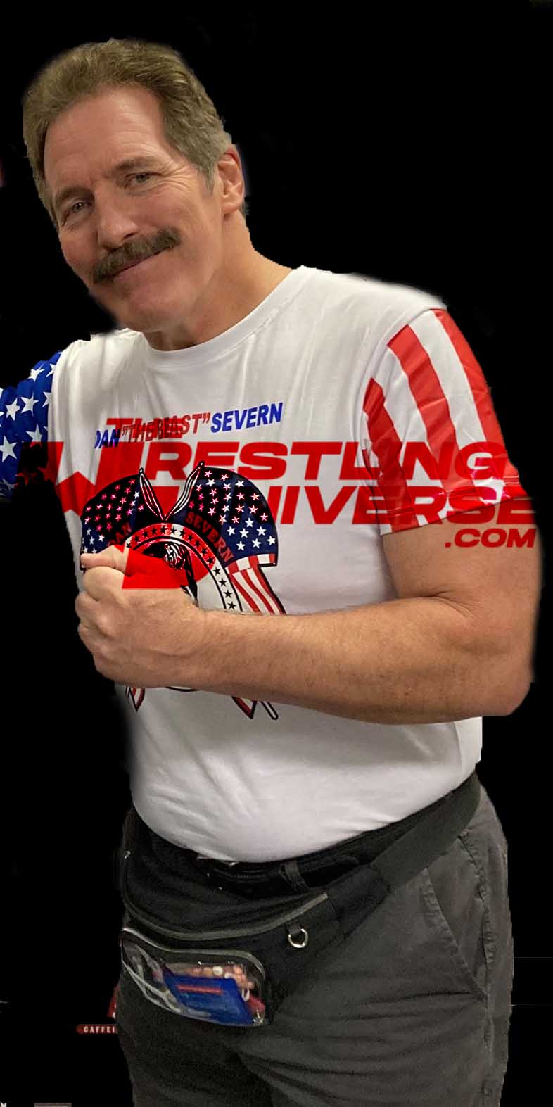 Dan “The Beast” Severn Pose 2 Signed Photo COA