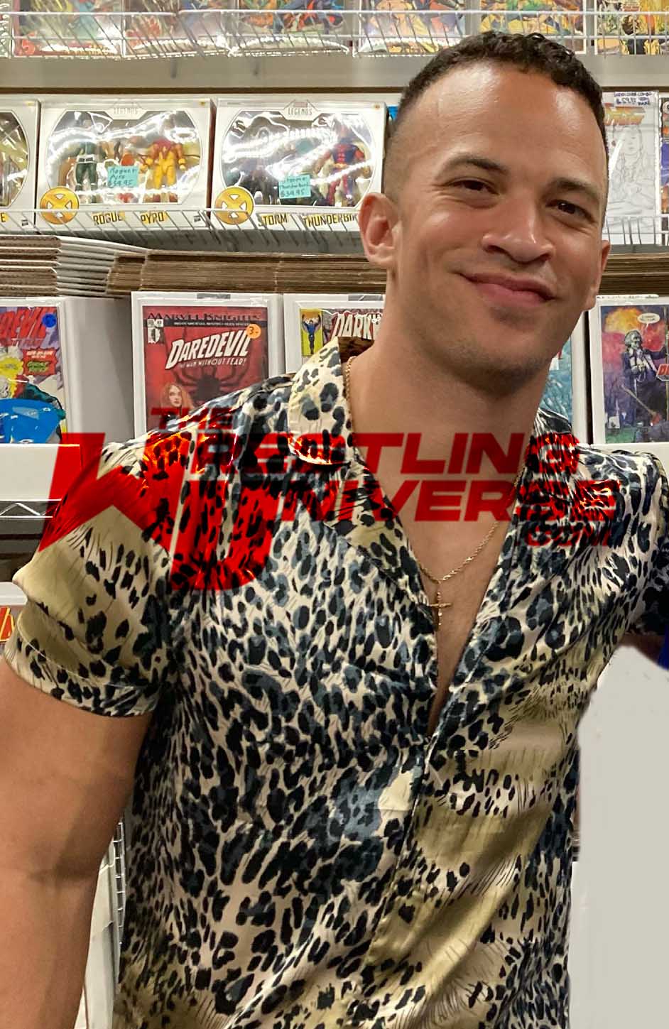 Ricky Starks Pose 3 Signed Photo COA