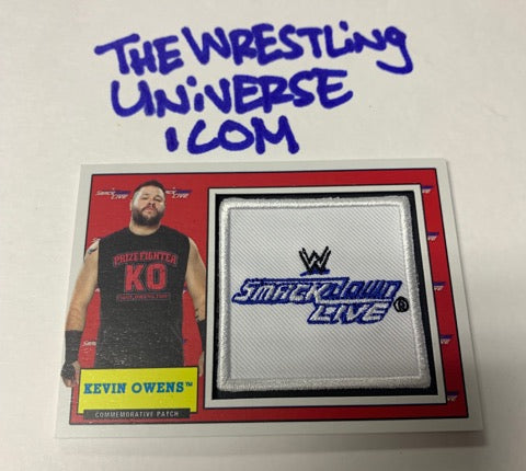 Kevin Steen WWE Topps Heritage Commemorative Patch #/299