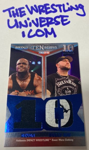 The Dudley Boys TNA 2012 Event Used Relic Card #/50