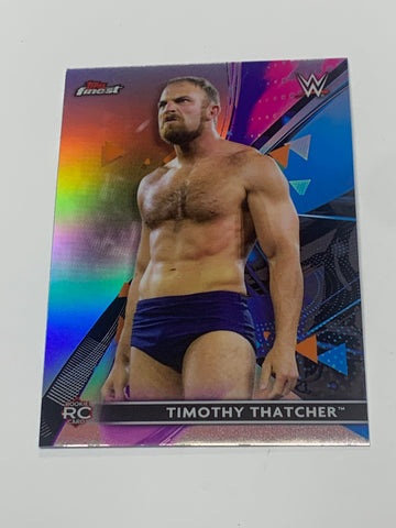 Timothy Thatcher 2021 WWE Topps Finest RC REFRACTOR #97