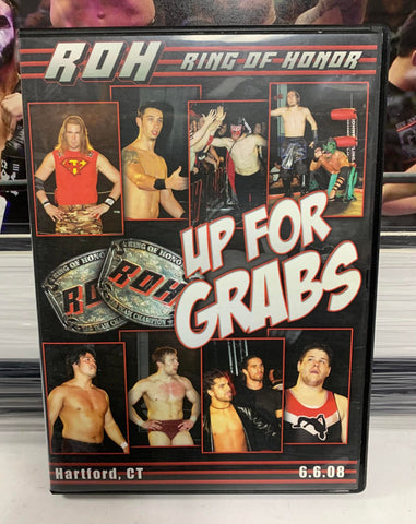 ROH Ring of Honor Up For Grabs Hartford, CT 6/6/08 DVD