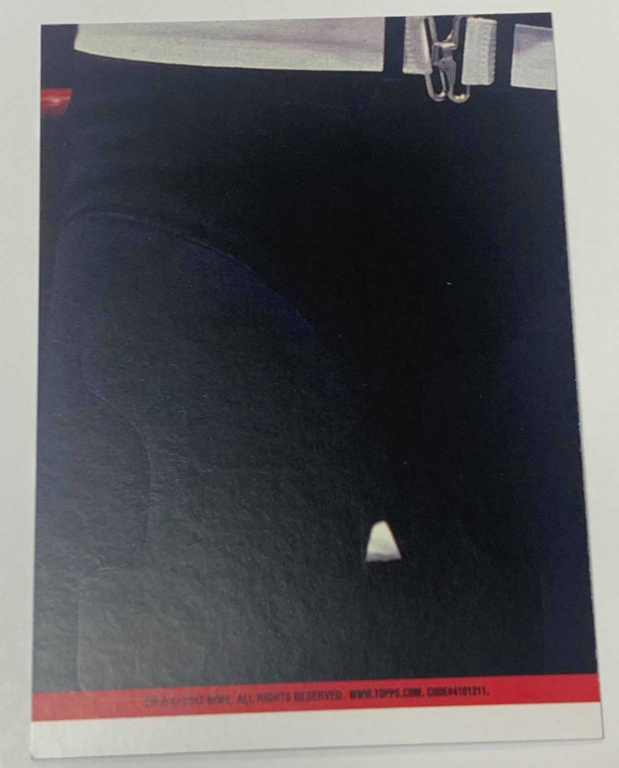 VADER WWE 2012 Topps Sticker Card