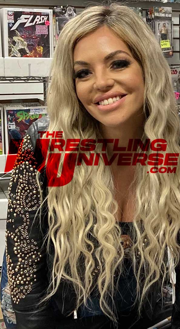 May Valentine (Mayra Dias Gomes) Pose 1 Signed Photo COA