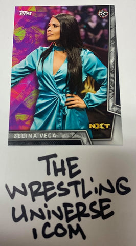 ZELINA Vega WWE NXT 2018 Topps Rookie Card
