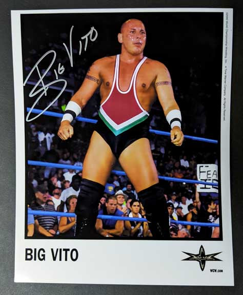 Big Vito Pose 2 Signed Photo