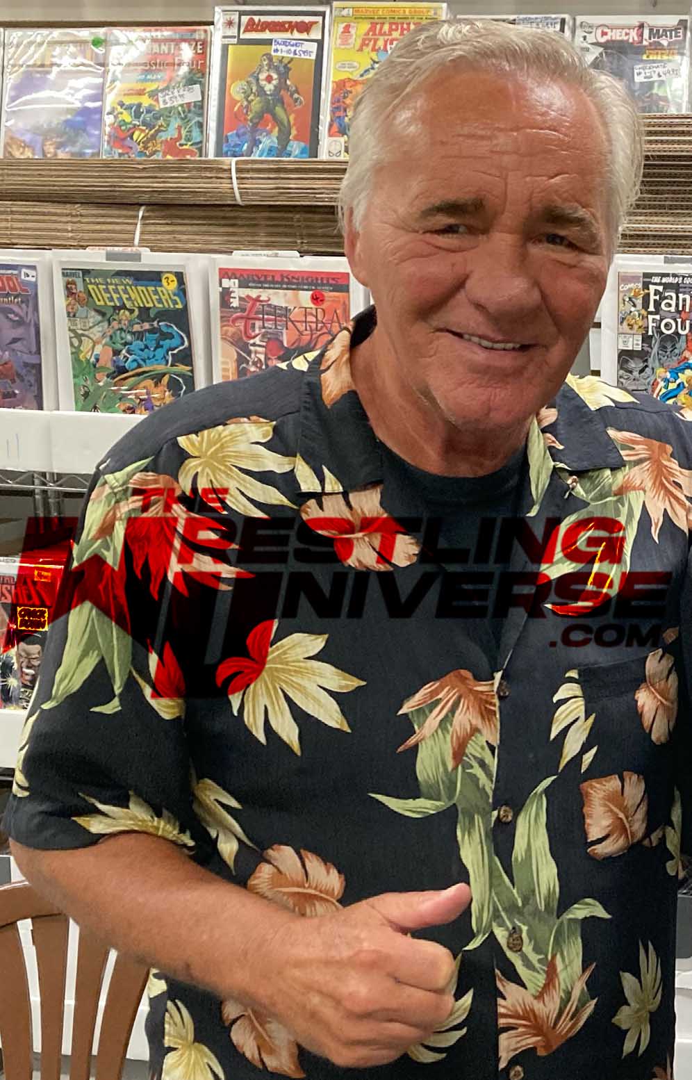 Larry Zbyszko Pose 7 Signed Photo COA