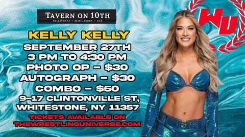In-Store Meet & Greet with Kelly Kelly on September 27th from 3-4:30pm