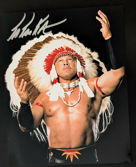 Tatanka Pose 8 Signed Photo COA