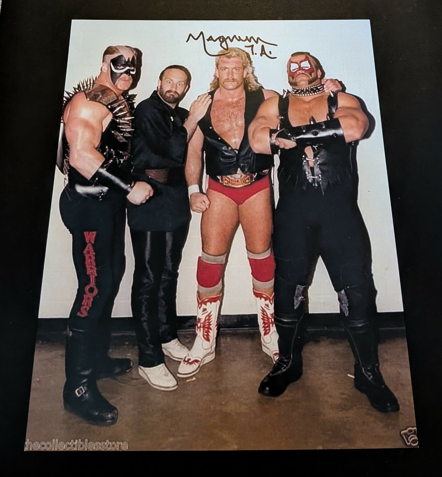 Magnum TA Pose 3 Signed Photo COA