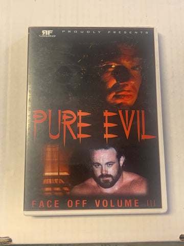Face Off “Pure Evil” DVD Raven & Kevin Sullivan