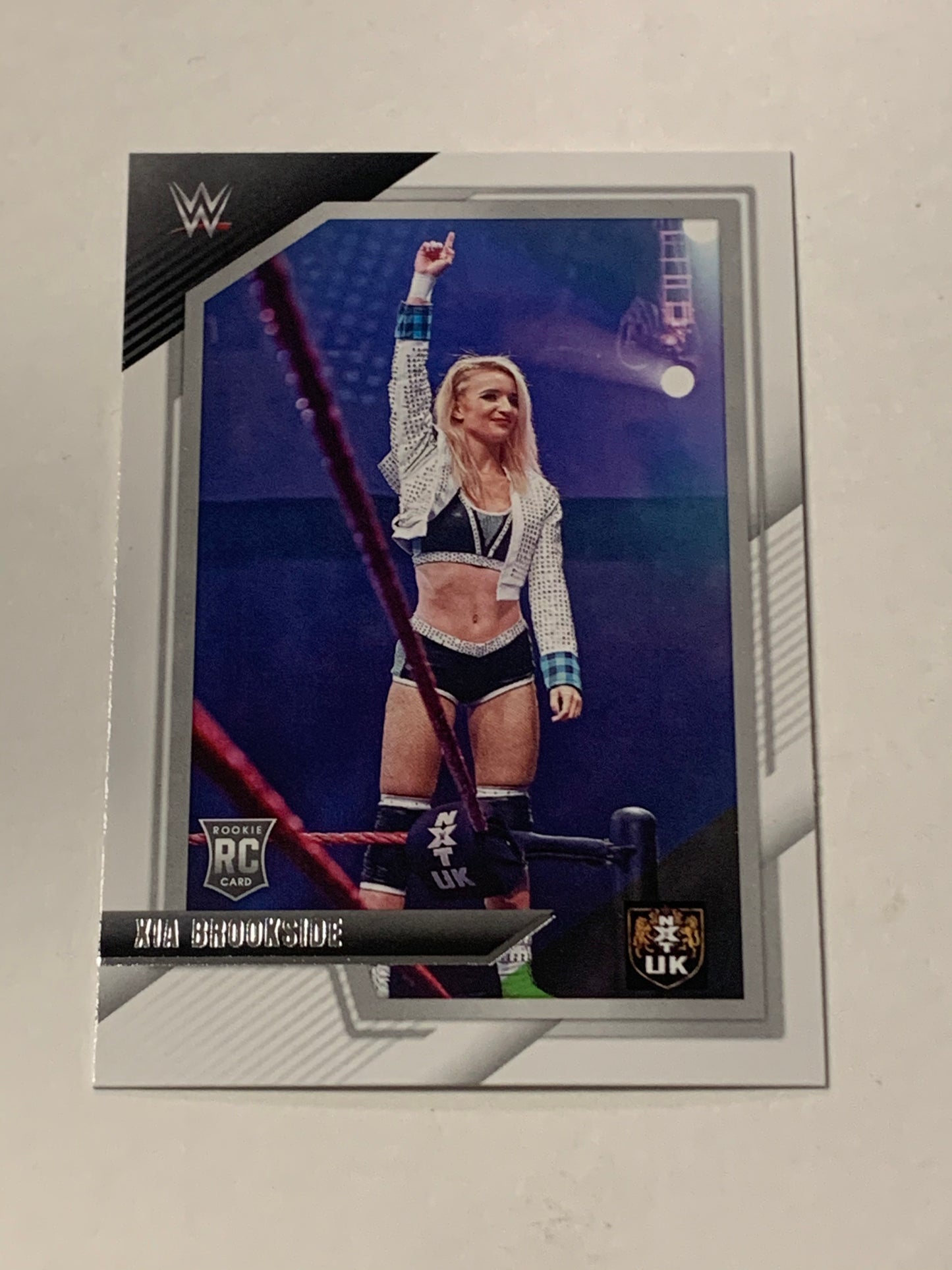 ia Brookside 2022 WWE NXT UK Panini ROOKIE Card