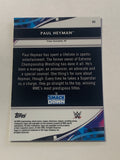 Paul Heyman 2021 WWE Topps Finest X-Fractor Refractor Card