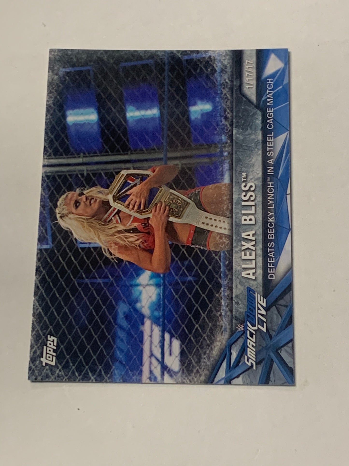 Alexa Bliss 2017 WWE Topps Smackdown Card