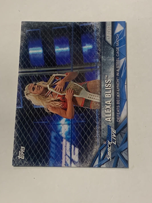 Alexa Bliss 2017 WWE Topps Smackdown Card
