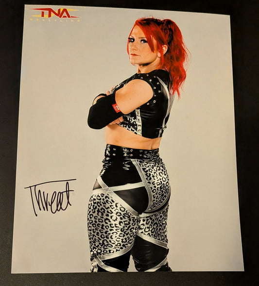 Jody Threat Signed Photo COA
