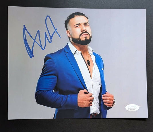 Andrade El Idolo Signed Photo JSA COA