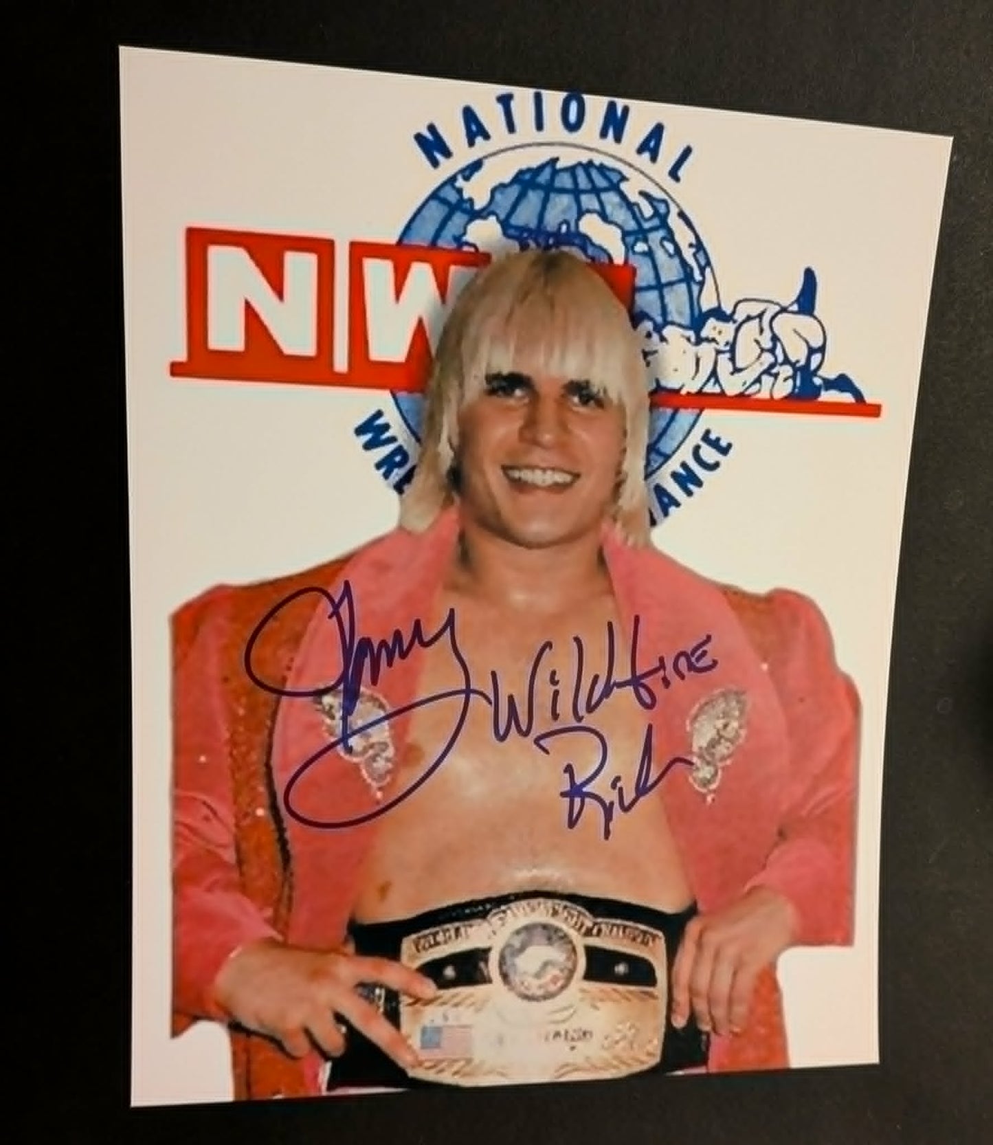 Tommy Rich Pose 5 Signed Photo COA