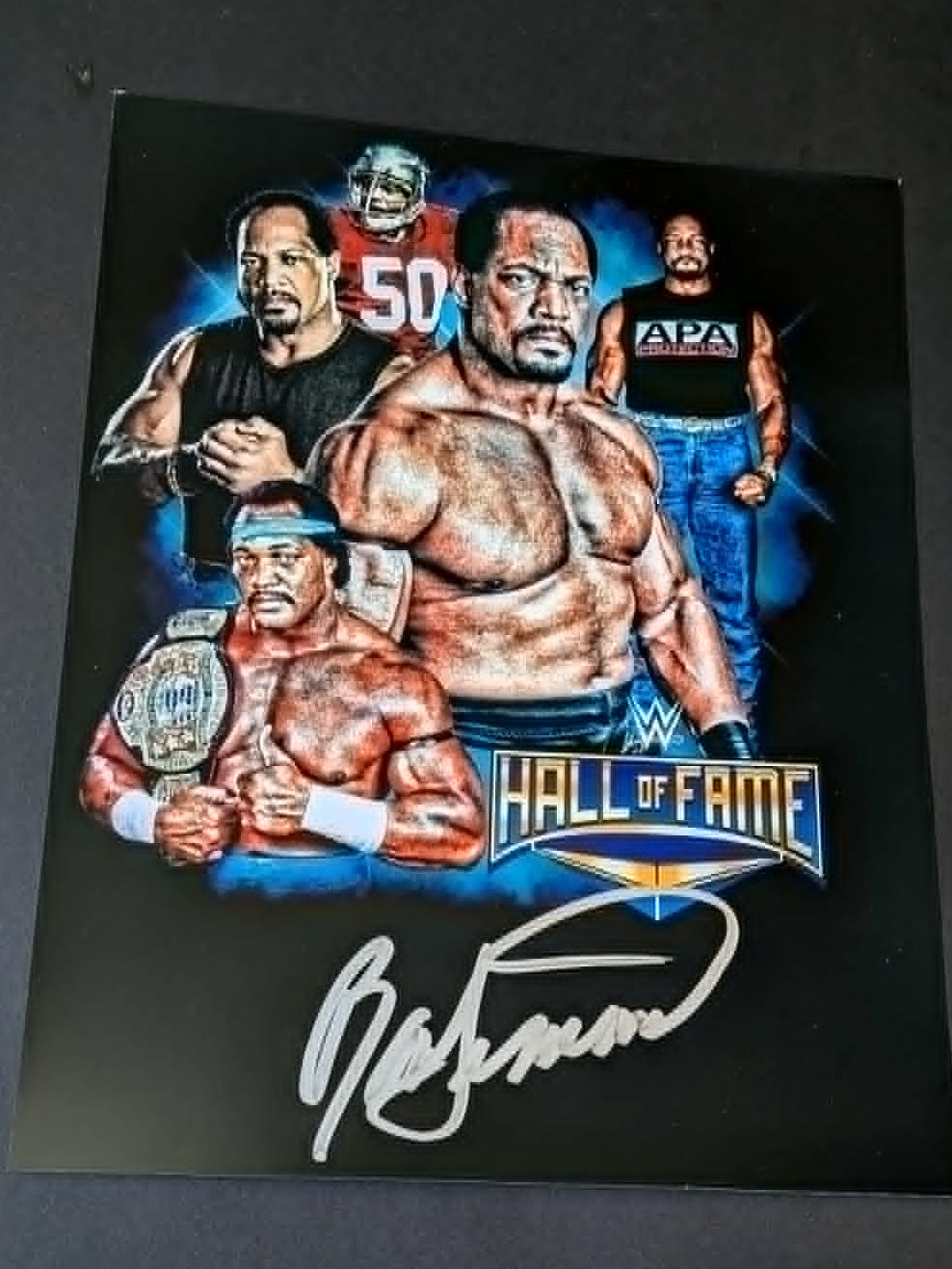 Ron Simmons Pose 2 Signed Photo COA