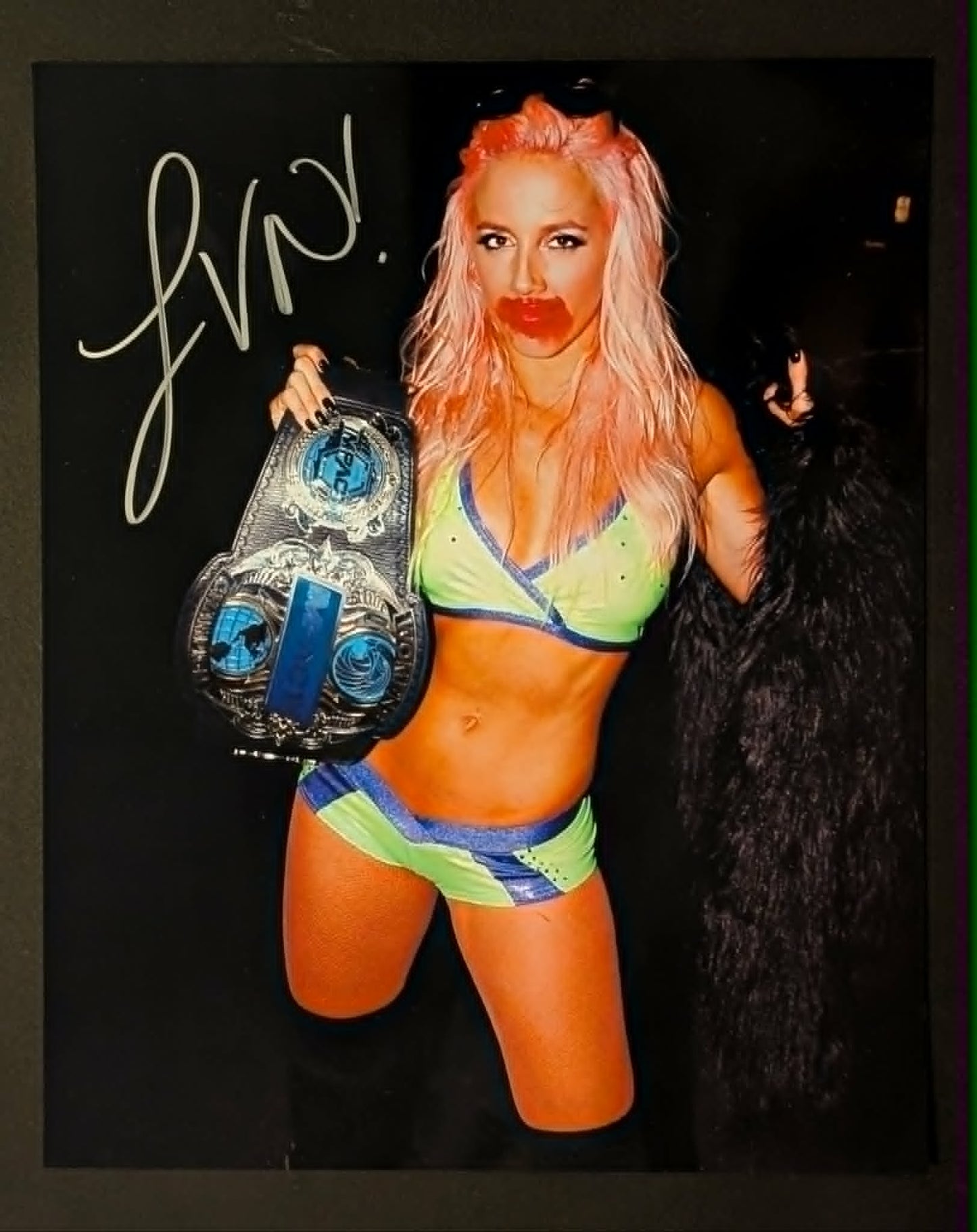 Chelsea Green (Laurel Van Ness) Pose 1 Signed Photo COA