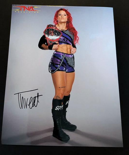 Jody Threat Pose 2 Signed Photo COA