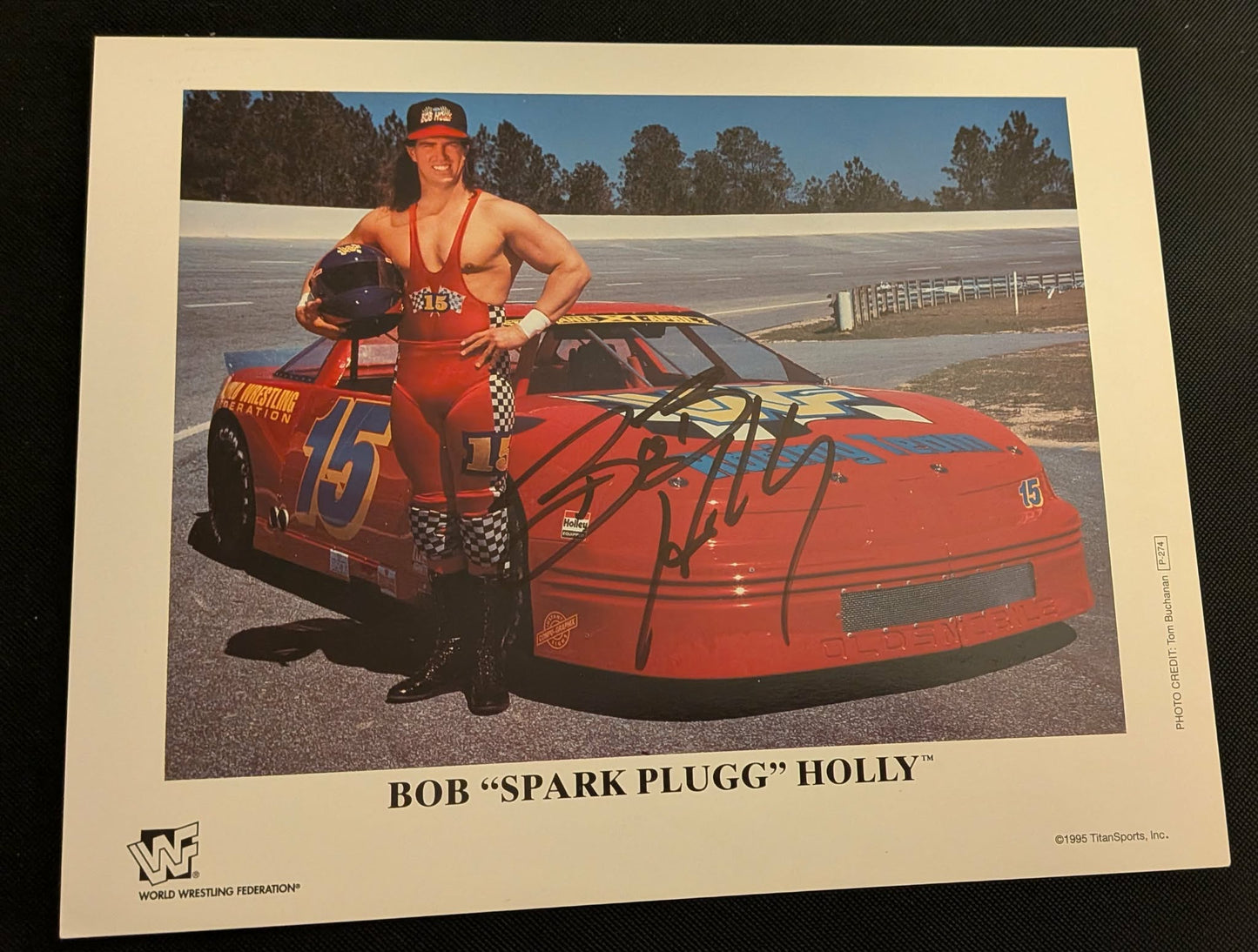 Bob "Spark Plug" Holly Pose 1 Signed Photo COA