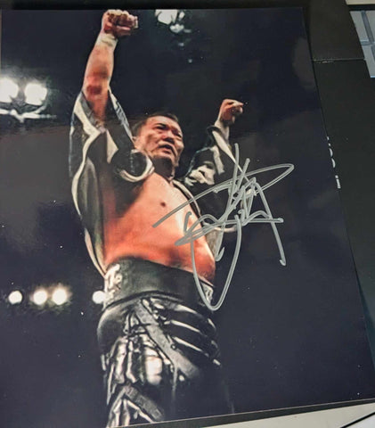 Masa Chono Signed Photo Pose 3 (IMPERFECT - SALE)