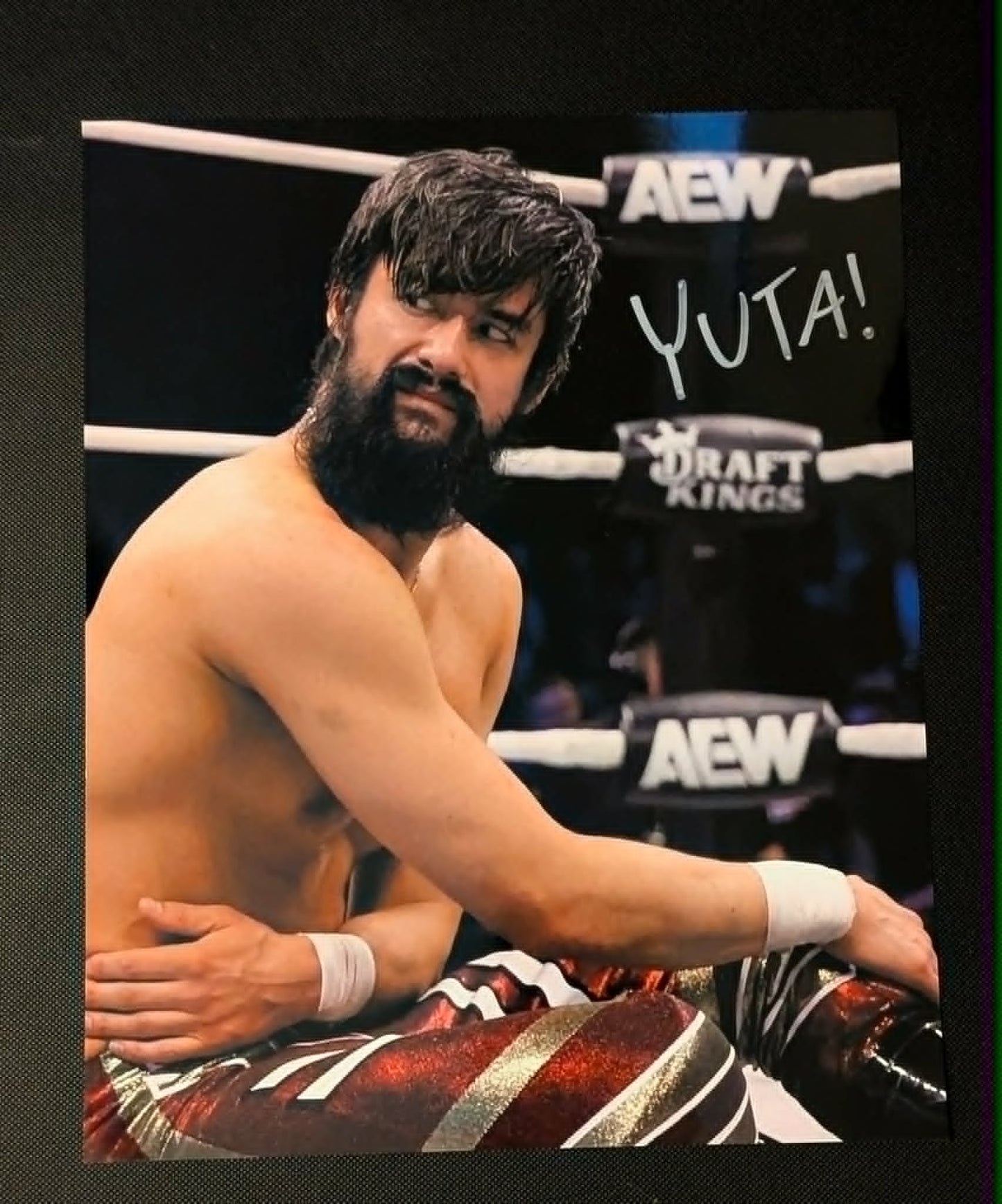 Wheeler Yuta Pose 8 Signed Photo COA