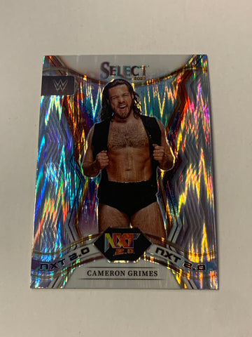 Cameron Grimes 2022 WWE NXT Select silver Wave Card