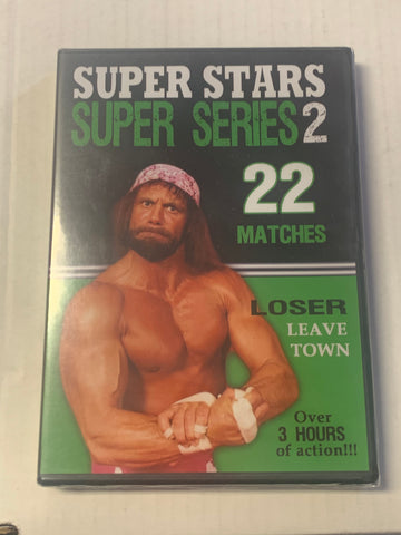 Super Stars Series 2 DVD with 22 Matches Macho Man