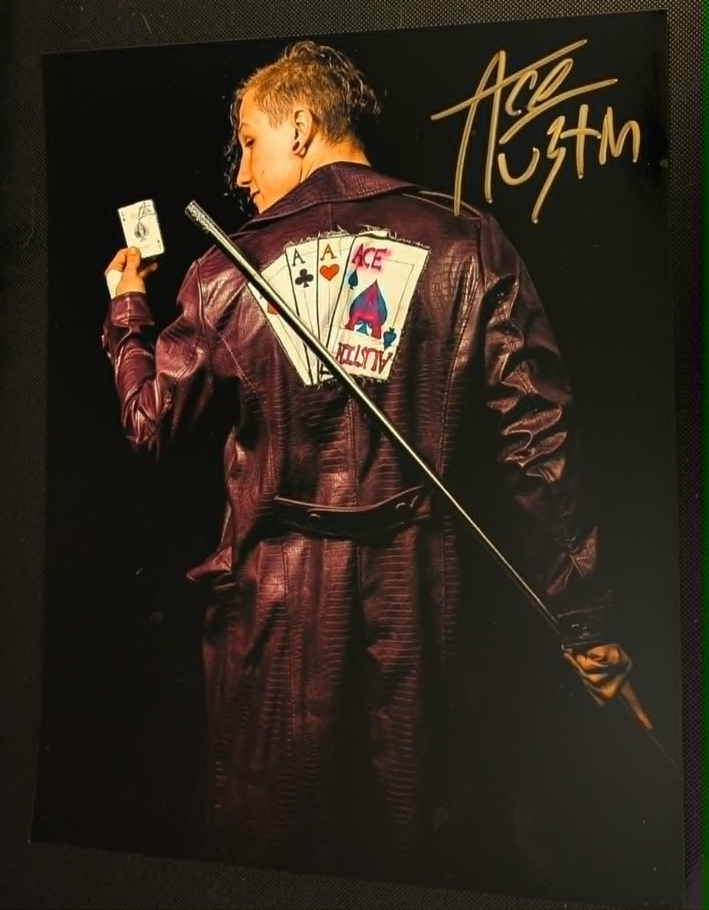 Ace Austin Pose 3 Signed Photo COA