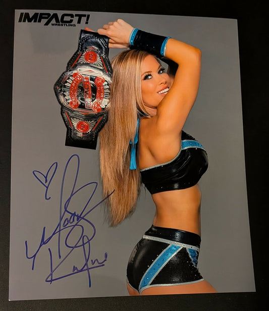 Madison Rayne Pose 4 Signed Photo COA