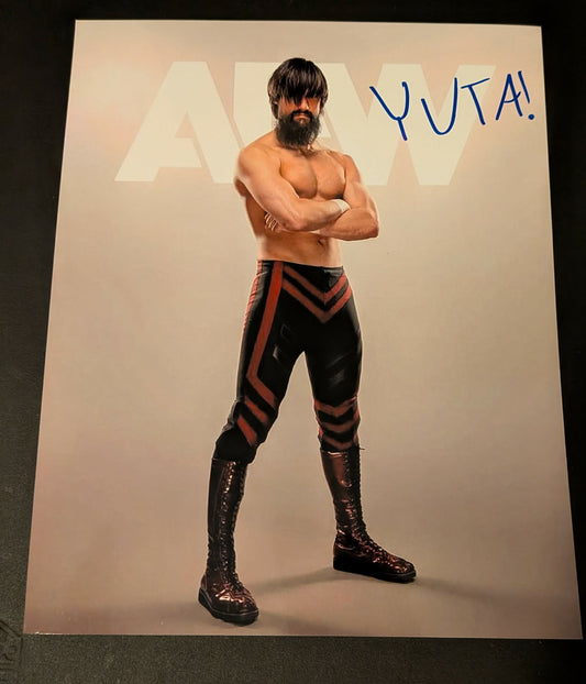 Wheeler Yuta Pose 1 Signed Photo COA