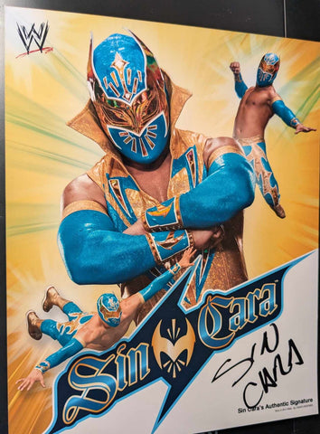 Sin Cara Pose 2 Signed Photo COA