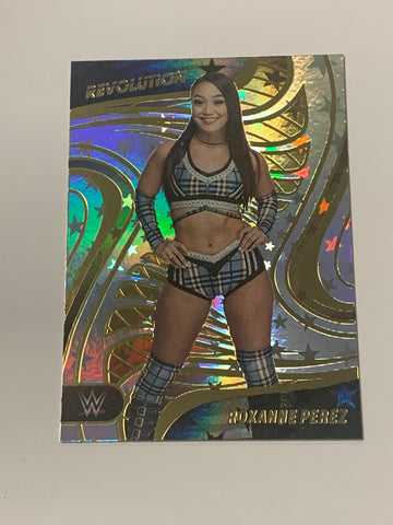 Roxanne Perez 2023 WWE Panini Revolution ASTRO Card