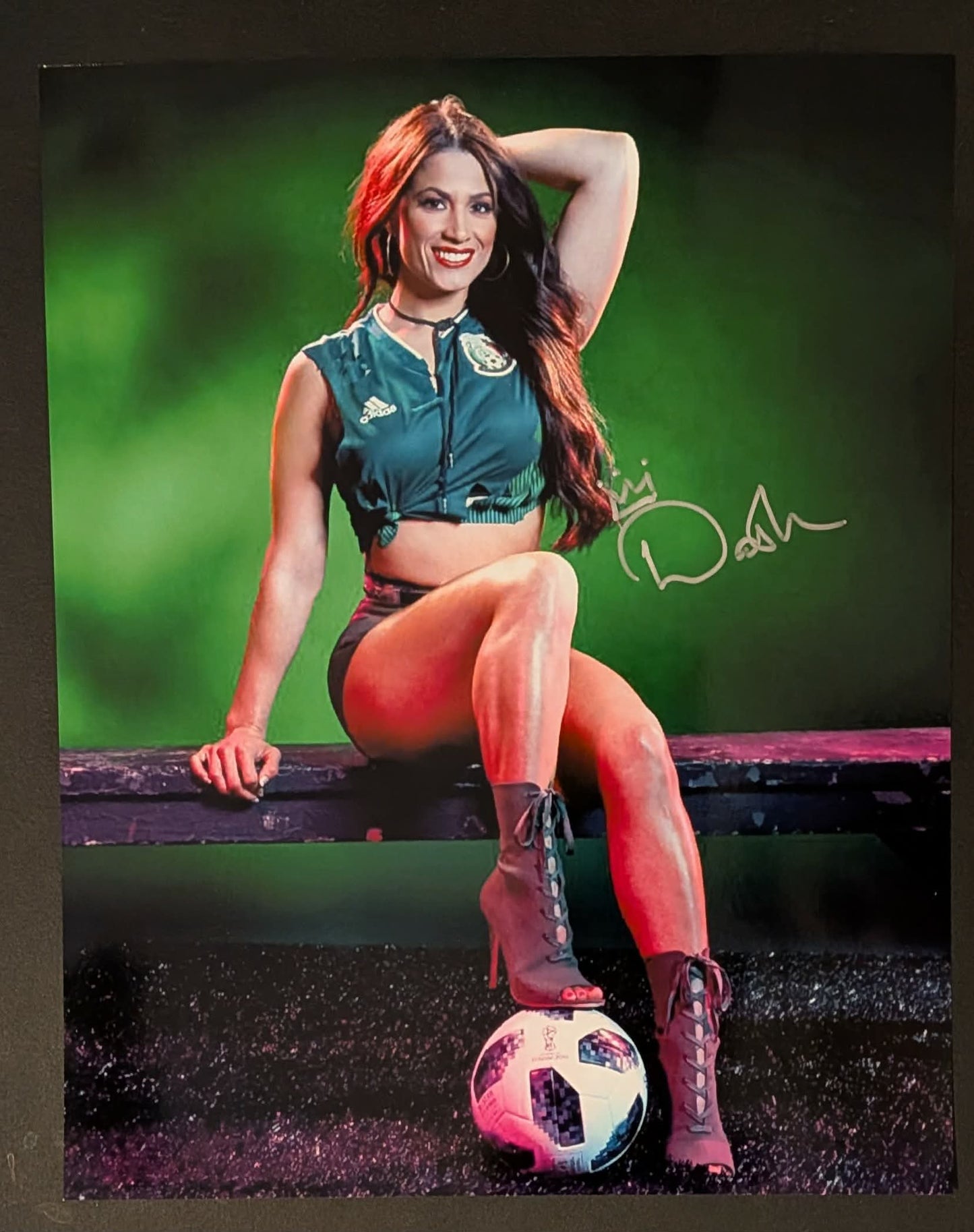 Dasha Fuentes Gonzales Pose 1 Signed Photo COA