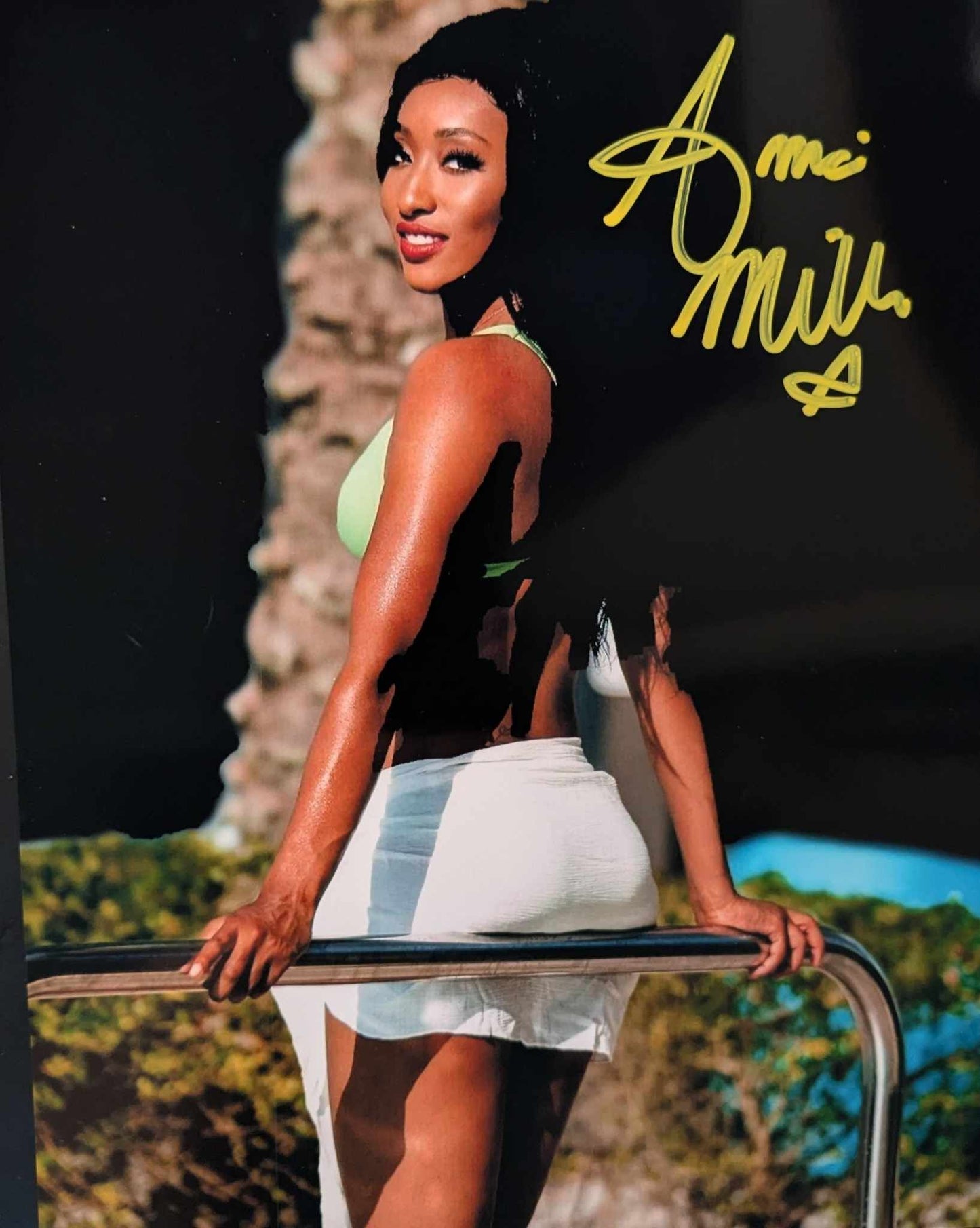 Amari Miller Pose 3 Signed Photo COA