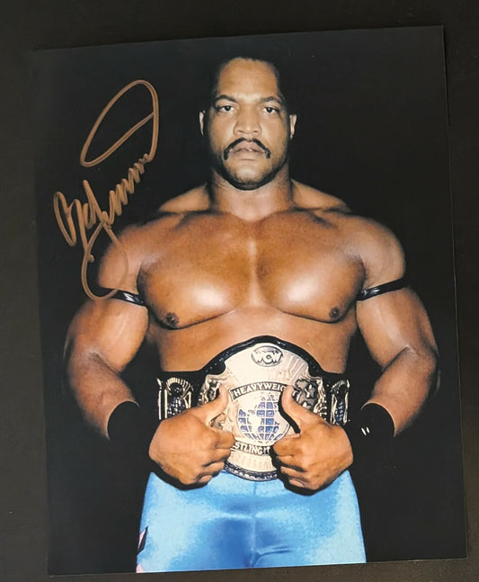 Ron Simmons Pose 1 Signed Photo COA