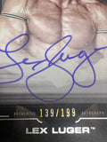 Lex Luger 2021 WWE Topps Undisputed Authentic Superstar Autograph #/199