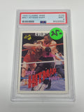 Bret Hart 1990 WWE Classic PSA 9 Mint Card #123