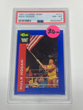 Hulk Hogan 1991 WWE Classic PSA 8 Card #111