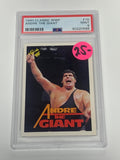 Andre The Giant 1990 WWE Classic PSA 9 Mint Card #10