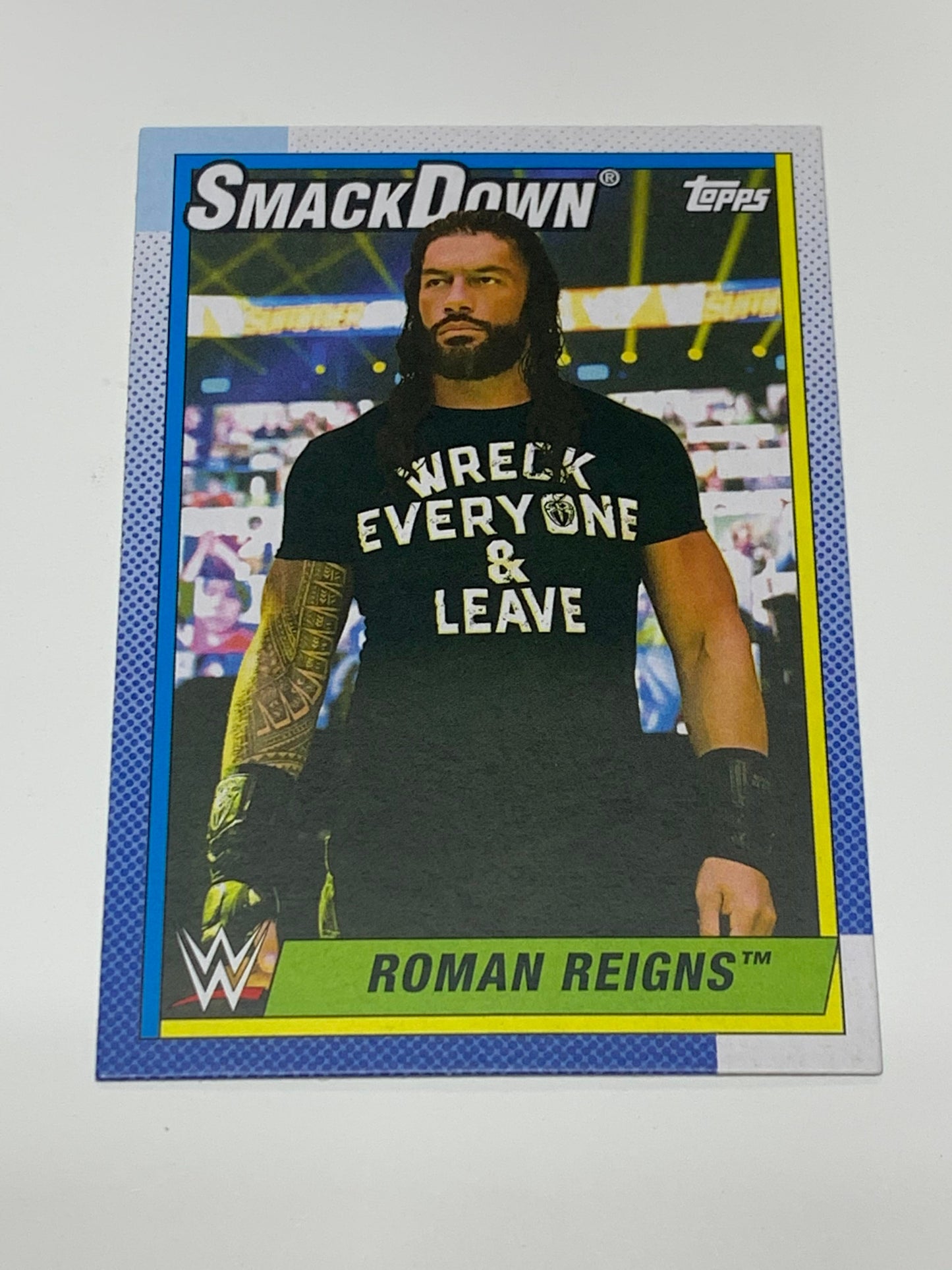 Roman Reigns 2021 WWE Topps Card #70