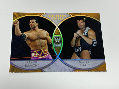 Razor Ramon Scott Hall 2018 WWE Topps Legends “Identity Crisis” Insert Card #IC-16