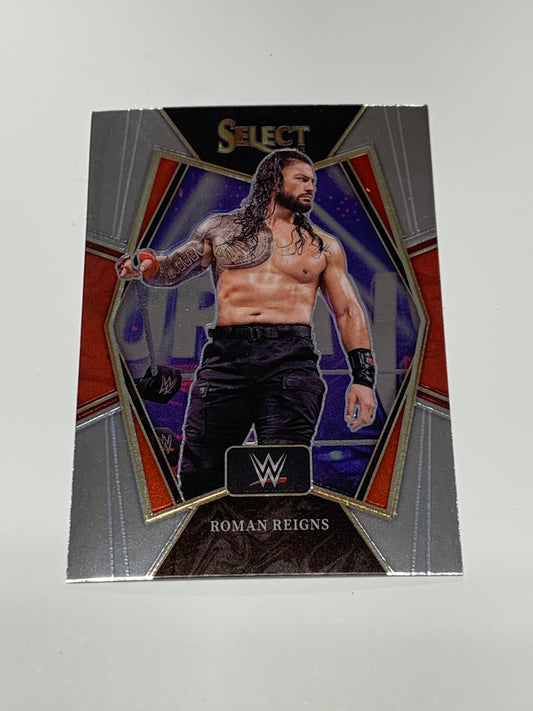 Roman Reigns 2022 WWE Panini Select Premier Level Card #160