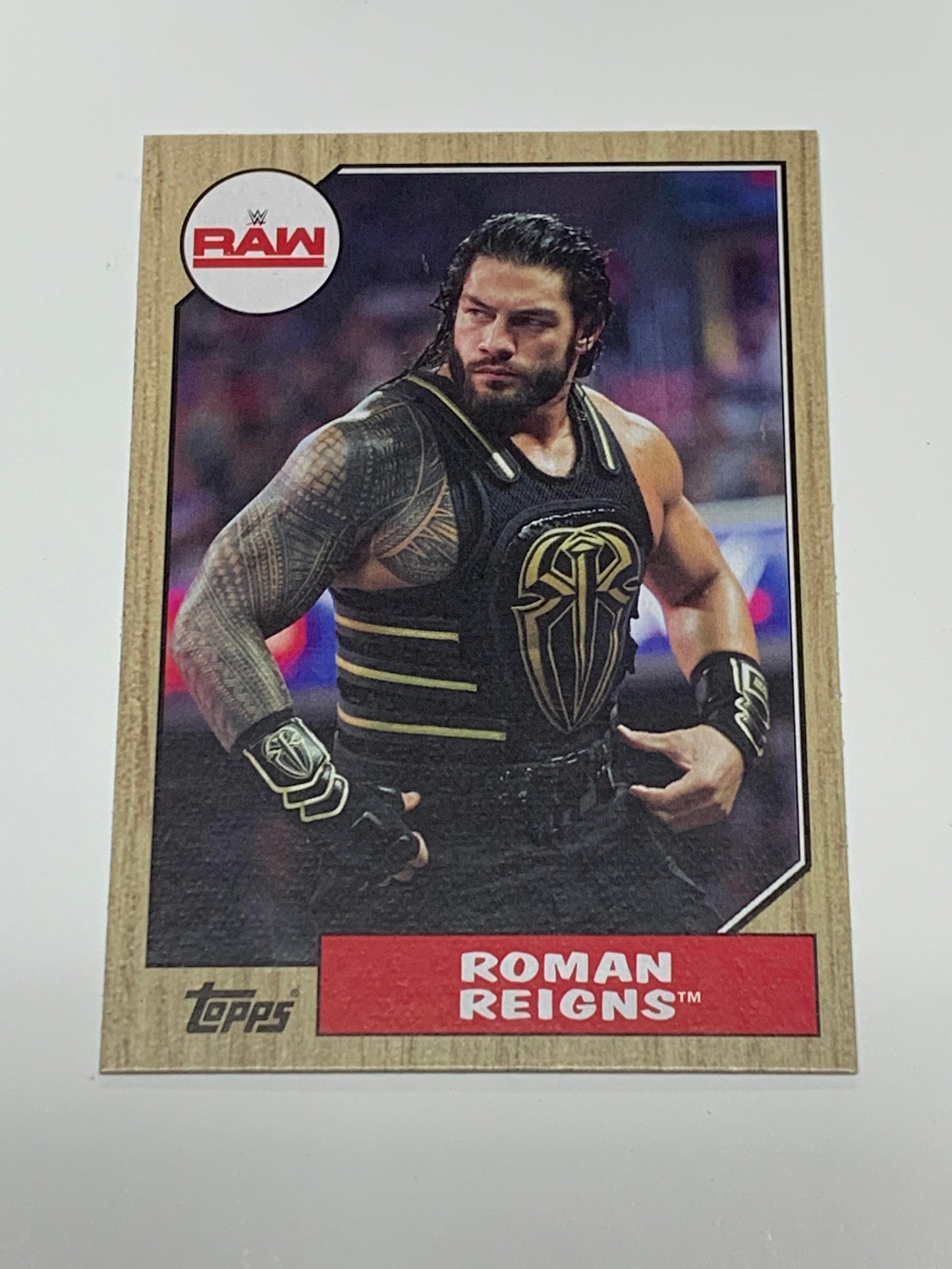 Roman Reigns 2017 WWE Topps Card #30