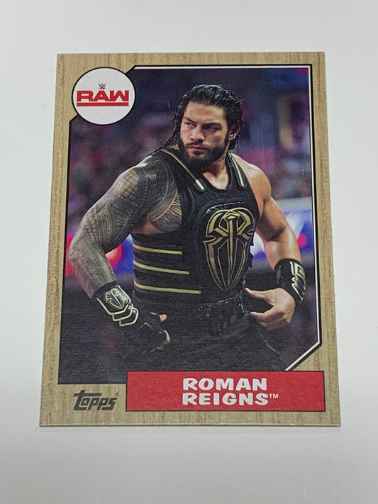 Roman Reigns 2017 WWE Topps Card #30